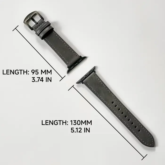 Bracelet en cuir pour Apple Watch Ultra 2 49mm