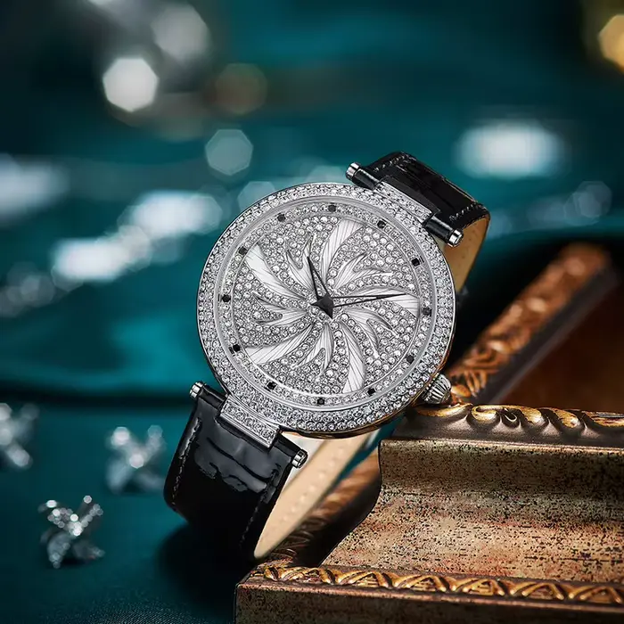 Montre WM pour femme, montre à quartz