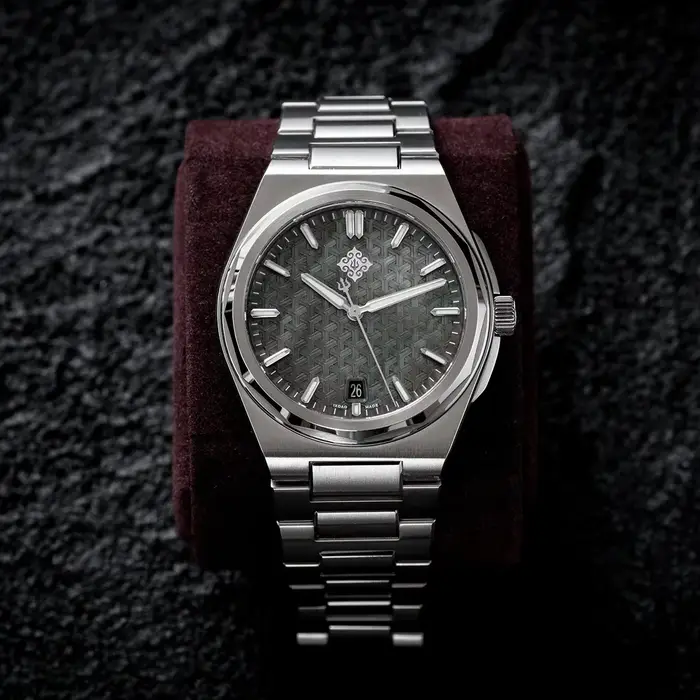 IX & DAO 2025 nouvelle montre mécanique automatique pour hommes Warrior 37mm mouvement Miyota 9015 saphir acier inoxydable étanche 10Bar BGW