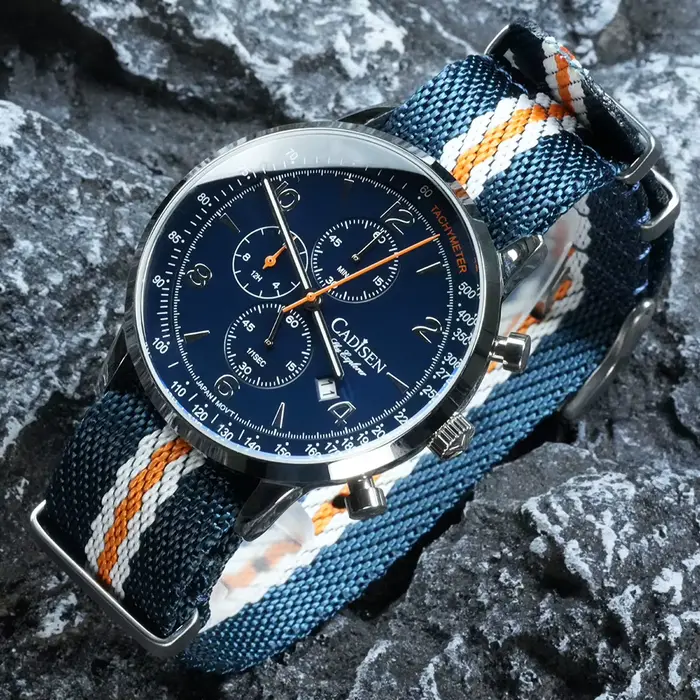 CADISEN montres pour hommes montre à Quartz de luxe