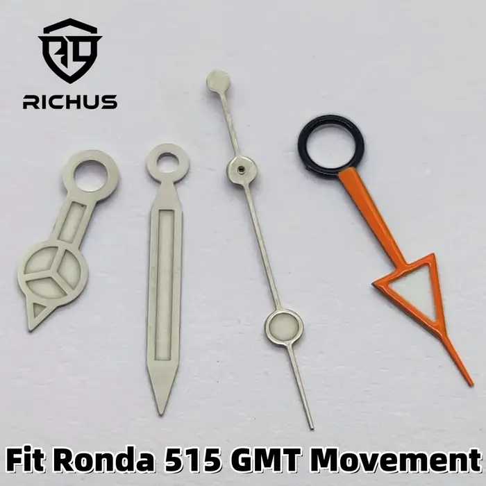 RICHUS Ronda 515 GMT aiguilles de montre argent