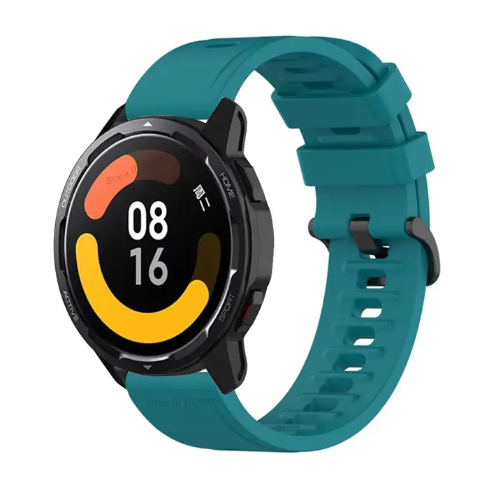 Bracelet de sport en silicone pour montre connectée Xiaomi Watch S1 Active élégant et résistant pour homme et femme occasions sportives et quotidiennes