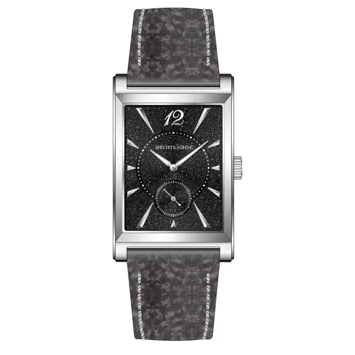 Specht & Söhne 2025 nouvelle montre carrée de mode pour hommes chronographe montres de sport en acier inoxydable saphir cristal 50M étanche