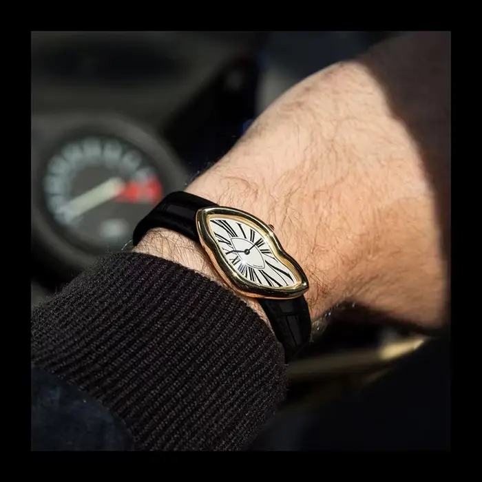 Nouvelle montre torsadée de luxe pour hommes et femmes montre-bracelet en cuir sport décontracté montres pour hommes Ins rétro Y2K Style Design à la mode Reloj