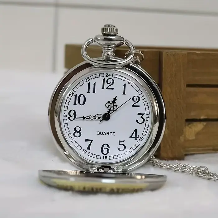 Montre de poche à Quartz pour hommes