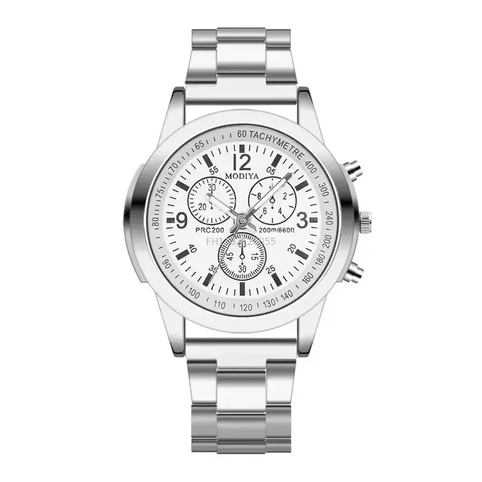 Montre Homme de Luxe en Acier Inoxydable