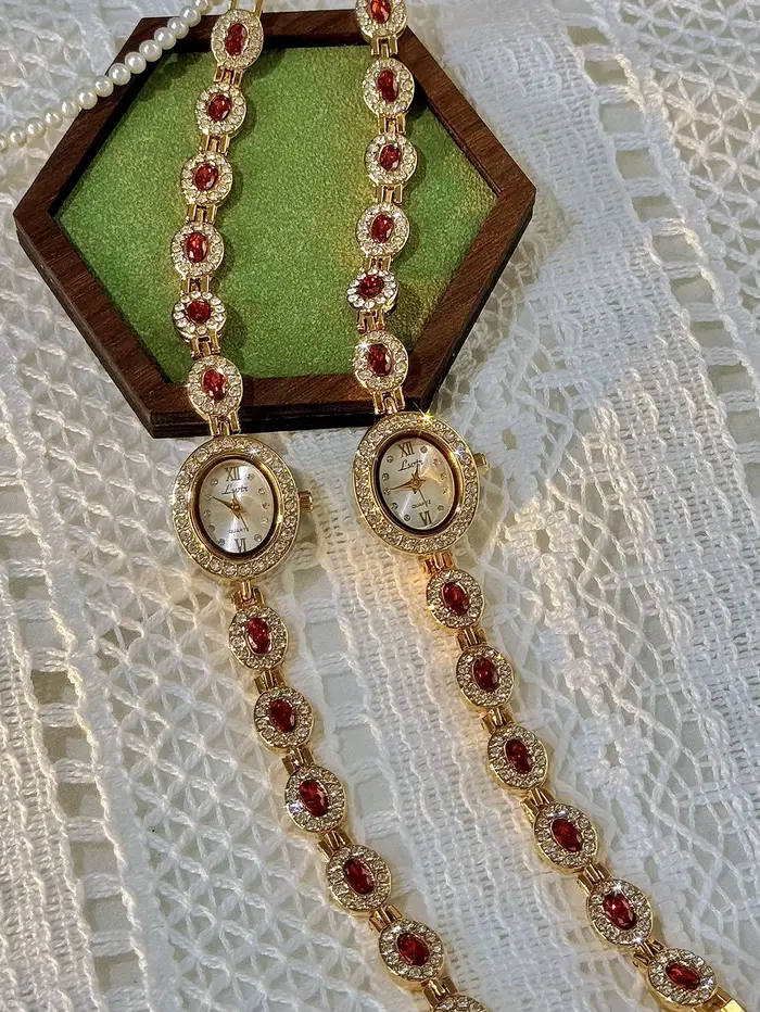 1 montre pour femme élégante et rétro