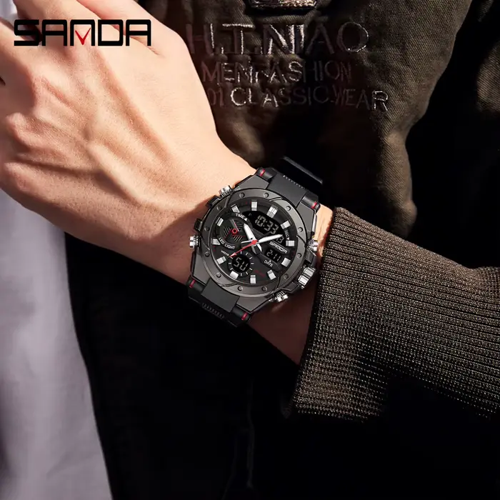 Dulo-Montres Militaires G-Style pour Homme