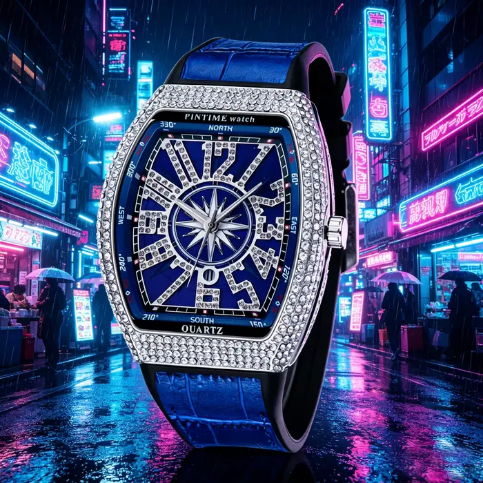 Montre à quartz pour homme