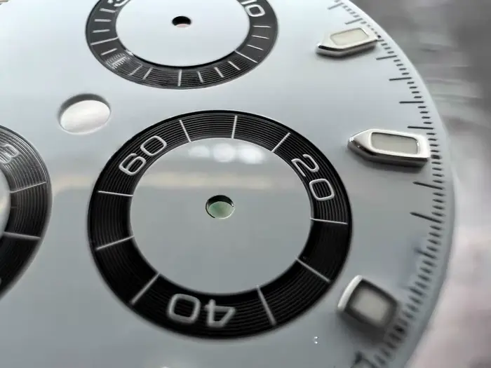 Cadran de montre propre pour Dtona compatible avec le mouvement 4130