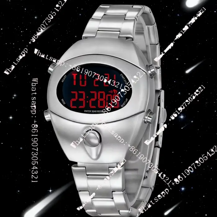 Montre pour hommes de mode de forme spéciale rétro Y2K