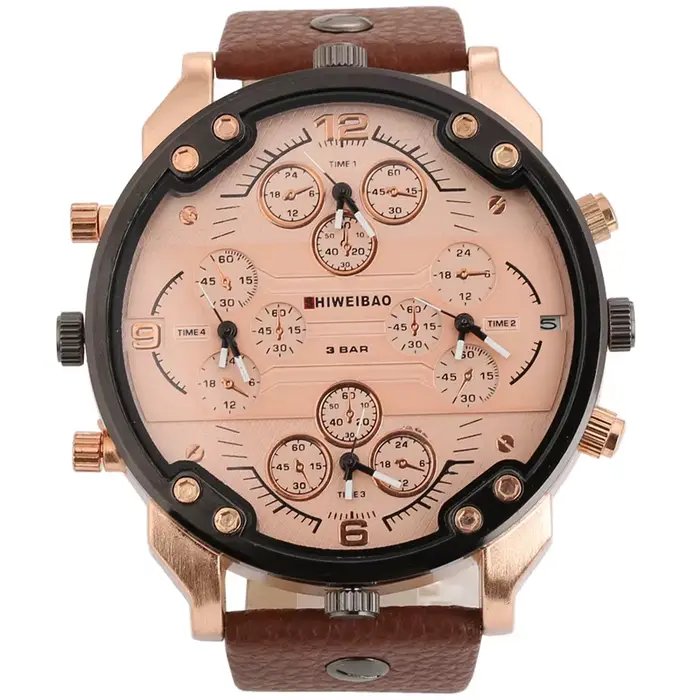 Shiweibao Cool hommes montres haut de gamme montre à Quartz de luxe
