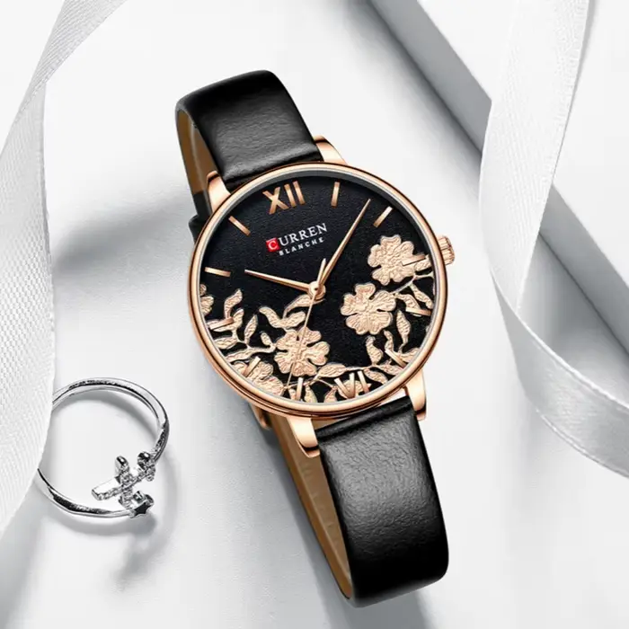 Montre à quartz classique pour femme CURREN 9065