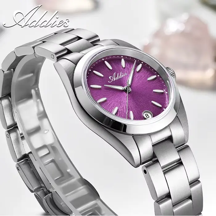 Montres de luxe Addies Robe Femmes Étanches avec Bracelet Acier Inoxydable Occasions Spéciales