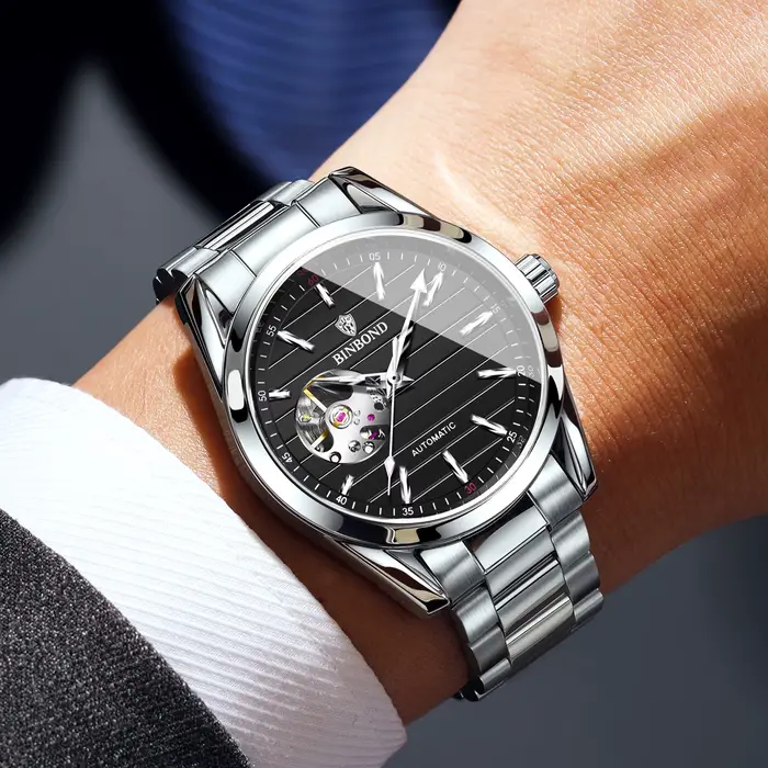 Montres mécaniques originales BINBOND pour hommes