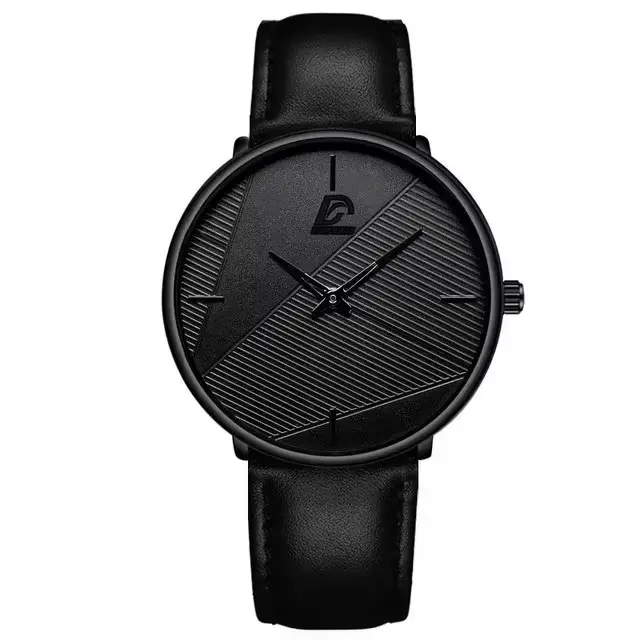 Reloj Zones bre-Montre-bracelet à quartz ultra-mince pour homme, montre d'affaires simple, mode mini