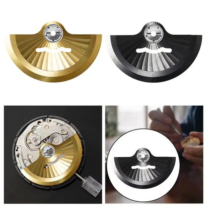 Accessoire de montre mouvement de montre mécanique automatique remplacement rotor NH34 NH35 NH36 NH38 NH39 horlogerie élégante occasion spéciale