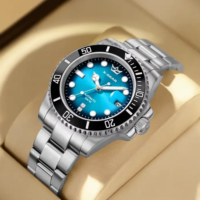 Nouvelles montres mécaniques automatiques pour hommes 2026, montre étanche en acier inoxydable, mont