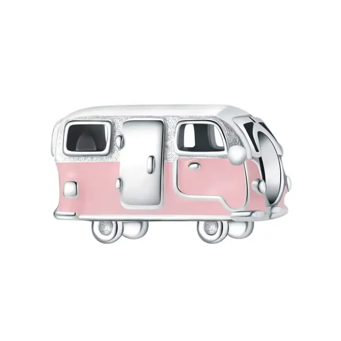 925 argent perlé rose série rose RV transport bijoux à bricoler soi-même faisant idéal pour Bracelet