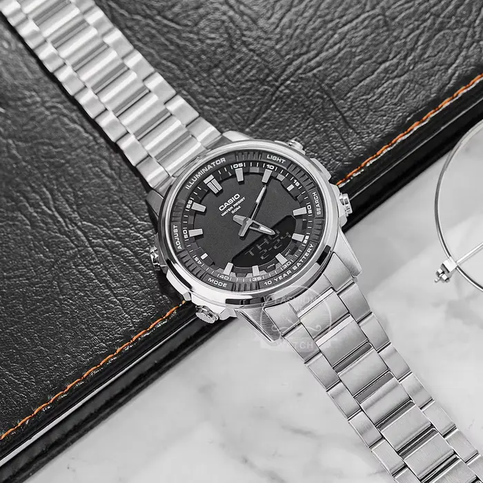 MOL montre hommes top marque de luxe ensemble quartz 50m étanche
