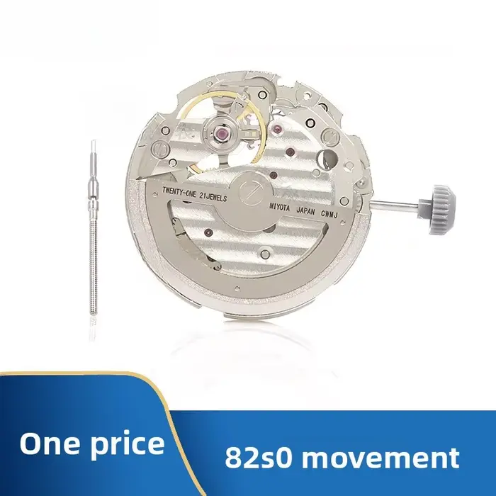 Montre Homme Tendance et Exquise à Mouvement Automatique 82S0 avec 21 Rubis