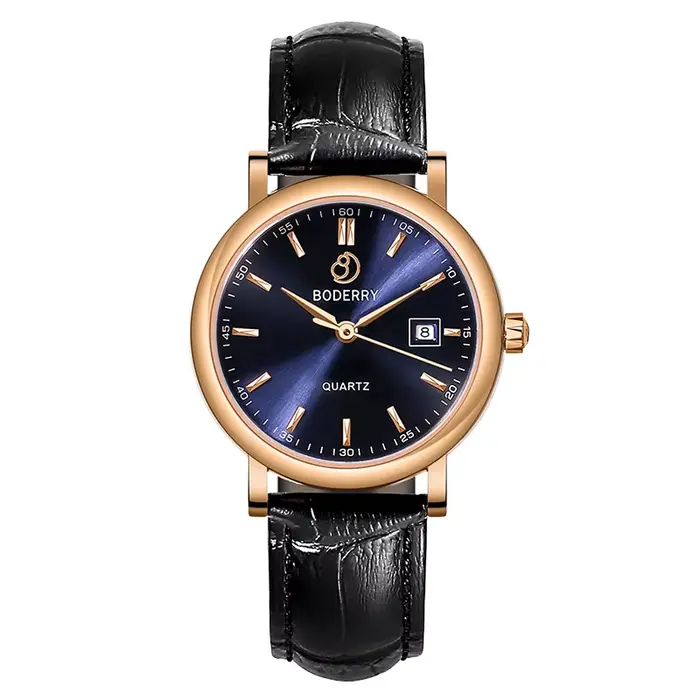 Boderry-Montre-bracelet à quartz suisse pour femme