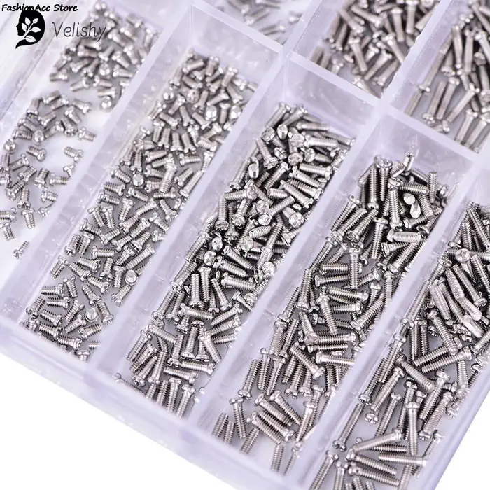 Vis assorties pour montre