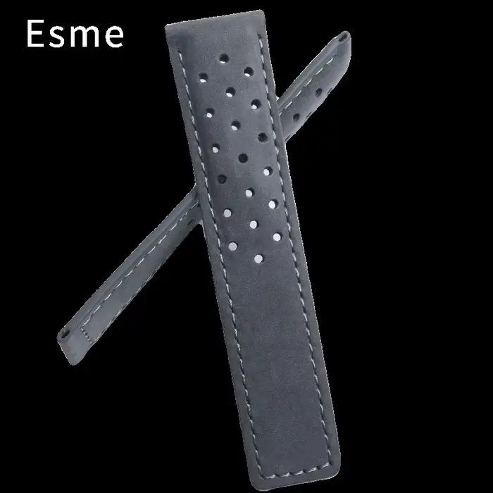 Bracelets de montre en cuir de vache véritable