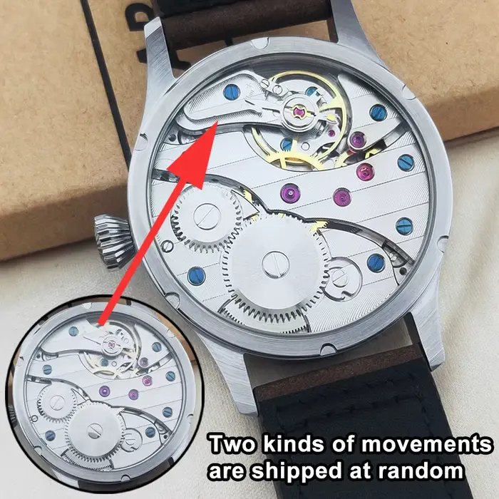 Montre pour homme Corgeut de luxe avec verre saphir