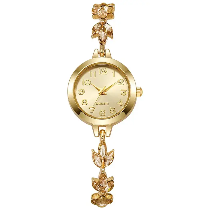 Femmes élégantes montres de luxe strass Bracelet