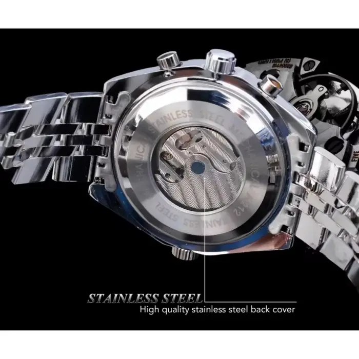 JARAGAR 212 nouvelle montre mécanique automatique pour hommes mode affaires luxe calendrier semaine