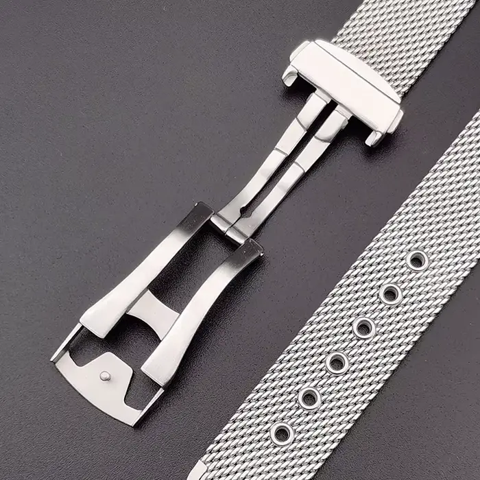 Bracelet en maille de luxe en acier inoxydable pour Omega Seam84