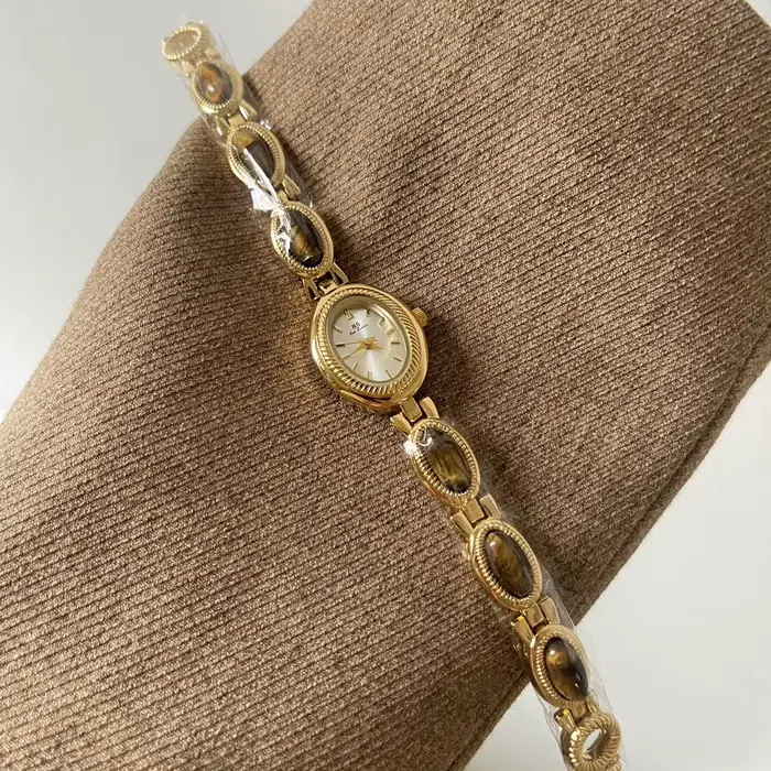 Montre de luxe BS bee sister en jade avec bracelet à quartz pour femmes occasions spéciales élégantes