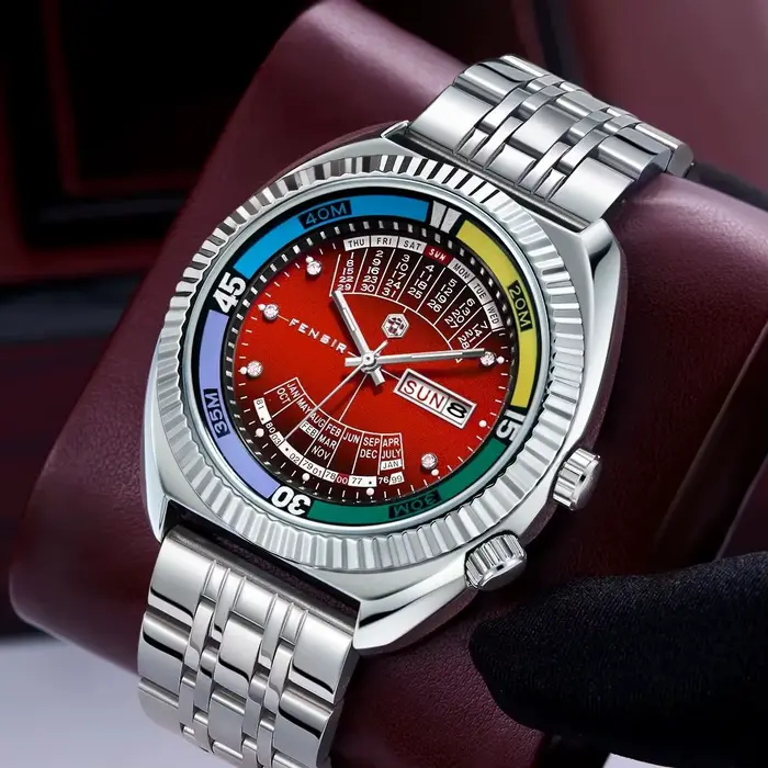 Montre pour homme de style européen et américain Haiba Double Lion