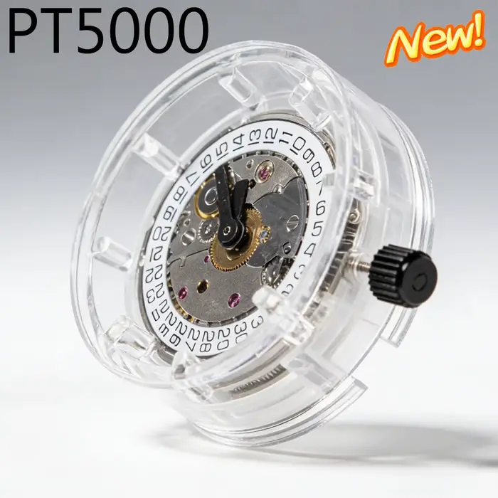 Mouvement automatique de luxe à 25 rubis PT5000