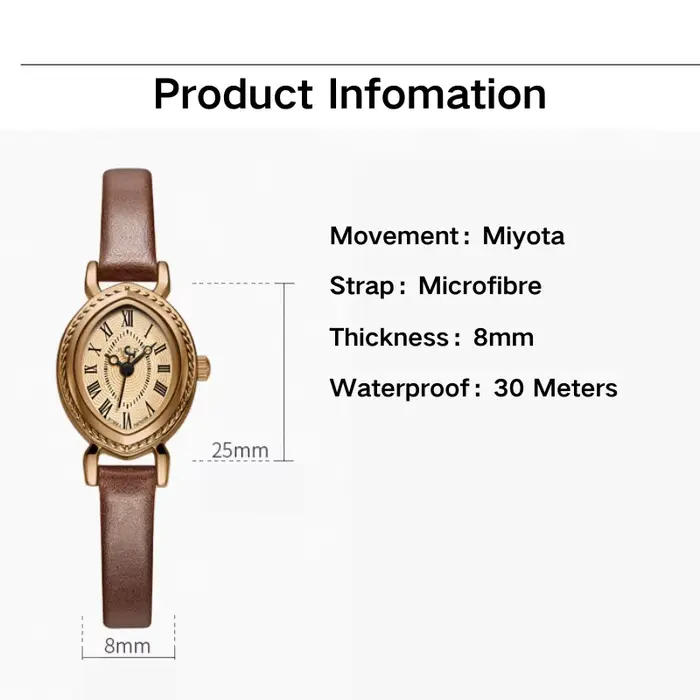 Montre à Quartz pour femmes