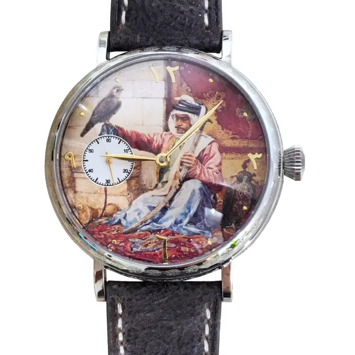 Montre mécanique de style arabe