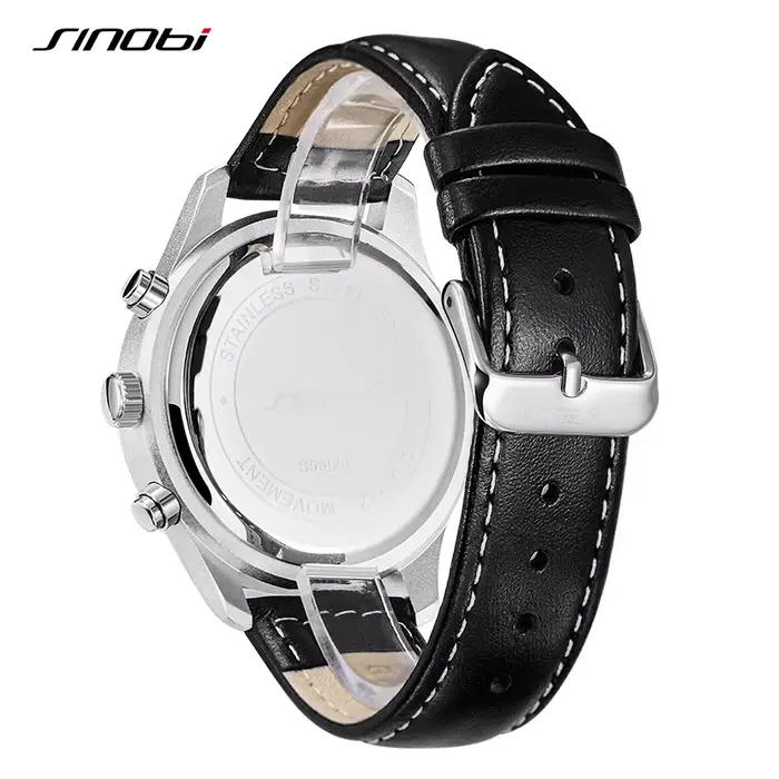 SINOBI Style décontracté montres pour hommes Design de mode