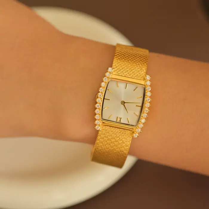 Montre à Quartz de luxe pour femmes, nouveau mouvement japonais, Style Vintage, Niche élégante, légè