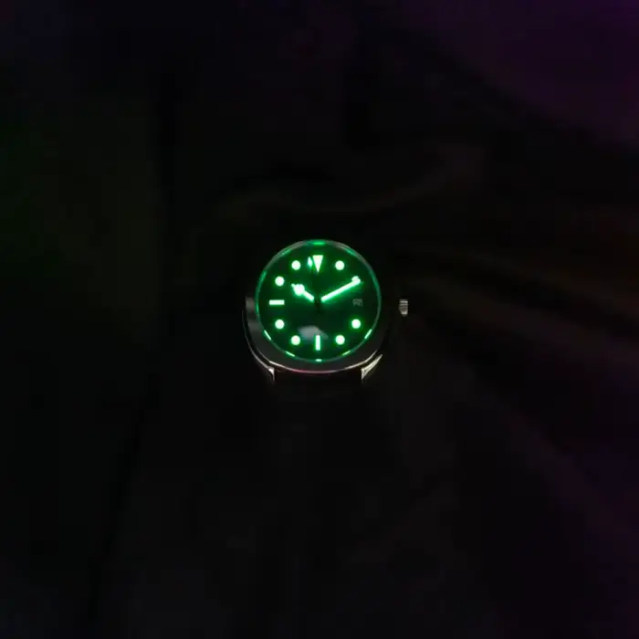 Parhéritage-Montre-bracelet en acier inoxydable pour homme
