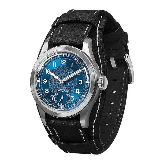 Montre de terrain vintage Boderry HOU H1 - Montre-bracelet mécanique automatique - Cadeau d'anniversaire élégant pour homme - Parfait pour un petit ami