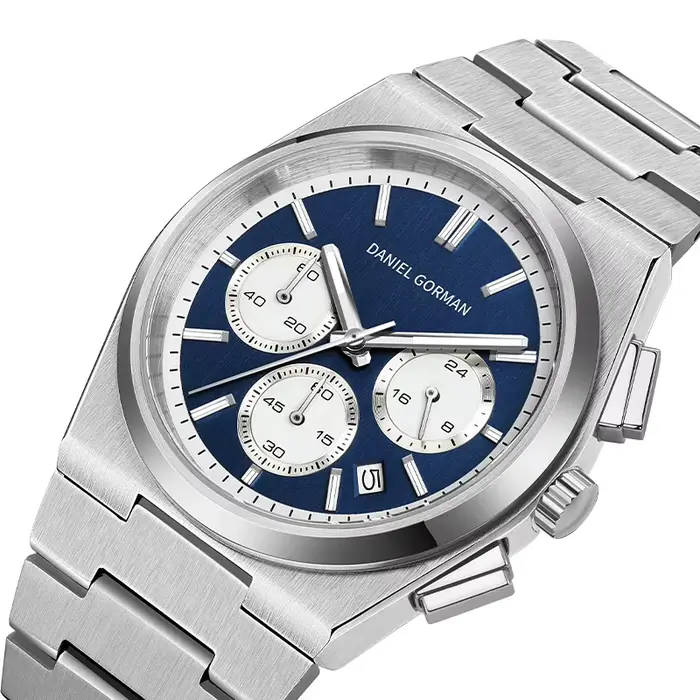DANIEL GORMAN haute qualité montres de luxe DG9004 5ATM montre étanche en acier inoxydable montre-bracelet hommes