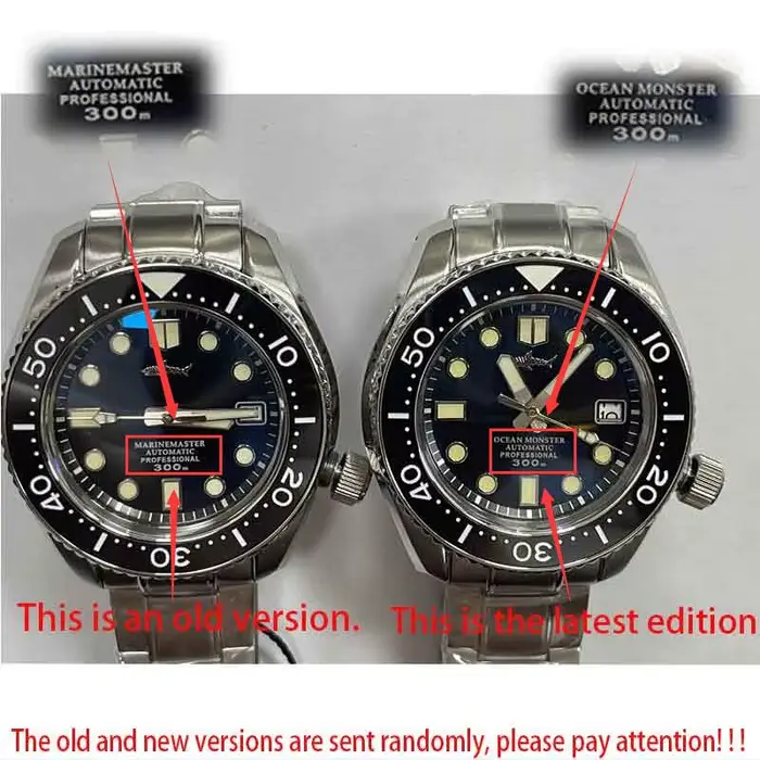 Montre Heimdallr MM300 Sumo SBDX étanche à 300M avec mouvement automatique NH35 pour homme occasions de plongée et style sportif
