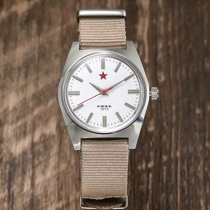 Montre mécanique vintage pour homme, mouvement manuel, 36 mm, montre-bracelet classique, cristal acr