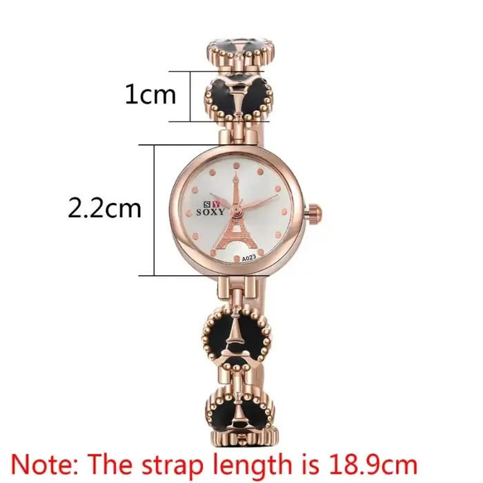 New Bracelet Watch SOXY Luxury Brand Gold