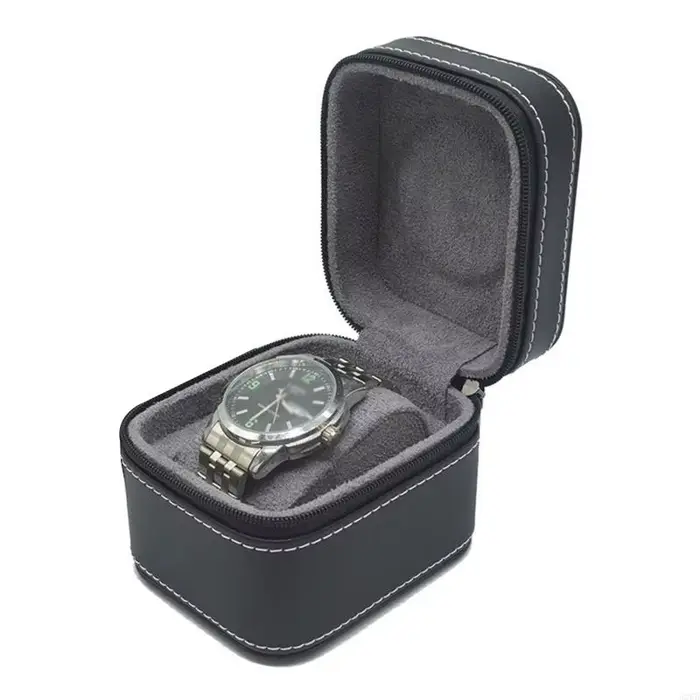 Montre de voyage de luxe pour étui, montre-bracelet étanche, organisateur de rouleau en cuir PU pour