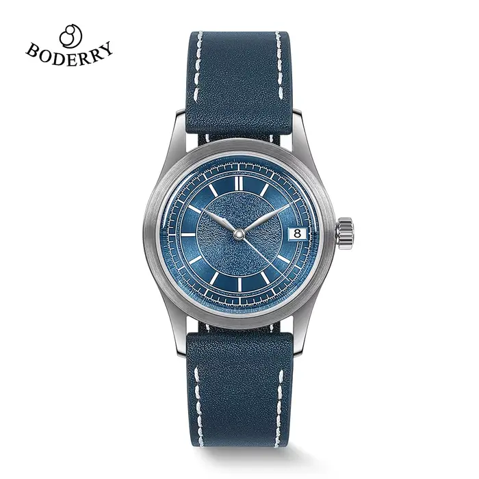 Boderry-Montre mécanique automatique vintage pour homme, montres d'affaires étanches, cadeau d'anniv