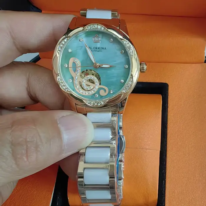 ORKINA nouvelle marque de luxe femmes montres mécaniques automatiques dames Montre Reloj Mujer