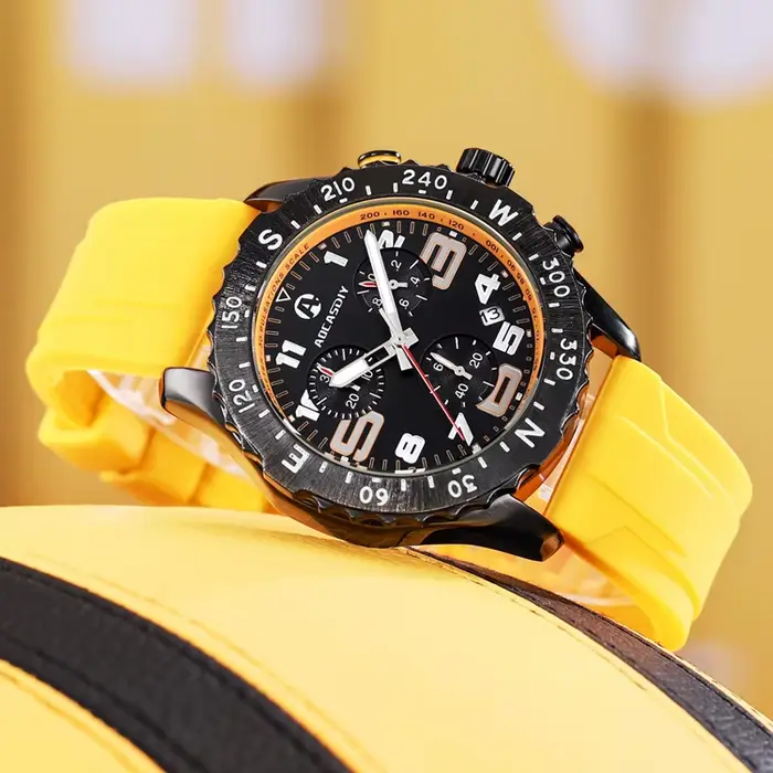 Montre à quartz sportive multifonctionnelle pour homme occasions extérieures et étudiantes
