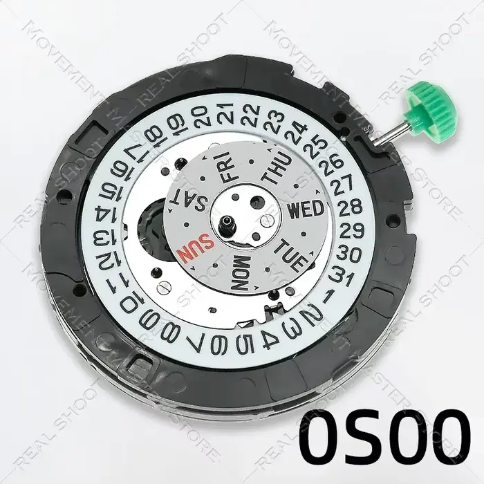 Miyota 0S00 Mouvement OS00 Mouvement de montre Cal.0S00 Chrono Hour/Min/Sec Day/Date Chronographe Ta
